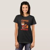 Coffee And Kickboxing Kickboxing Kickboxer  1 T-Shirt (Vorne ganz)