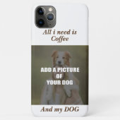 Coffee and my Dog Throw Pillow Case-Mate iPhone Hülle (Rückseite)