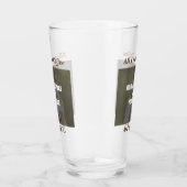 Coffee and my Dog Throw Pillow Glas (Rechts)