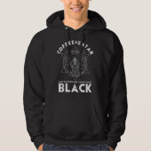 Coffee And Satan Occult Gothic Goth Baphomet Aesth Hoodie (Vorderseite)
