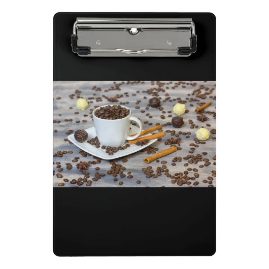 Coffee and spices mini klemmbrett (Vorderseite)