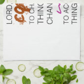 Coffee and Wine Geschirrtuch (Gefaltet)