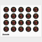 Coffee Art Coffee Komplettes Runder Aufkleber (Blatt)