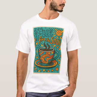 Coffee Art T Shirt Design