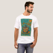 Coffee Art T Shirt Design (Vorne ganz)