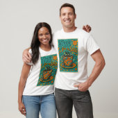 Coffee Art T Shirt Design (Unisex)