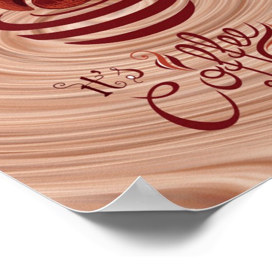 Coffee Artwork Decor Wandaufhängung Espresso Digit Poster (Ecke)