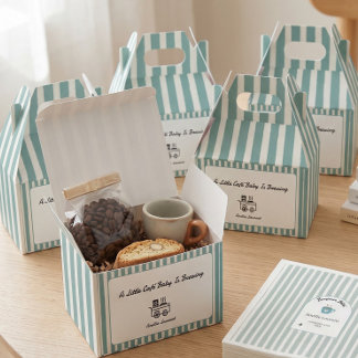 Coffee Baby Is Brew Moderne Babyparty Geschenkschachtel