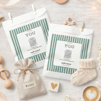 Coffee Baby Is Brew Moderne Babyparty Geschenktütchen