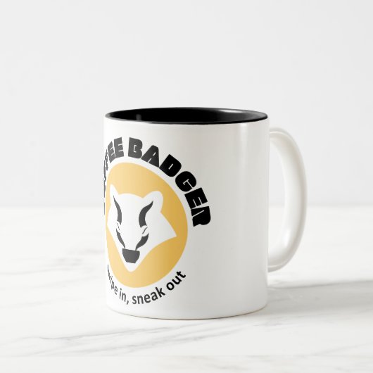Coffee Badger Coffee Tasse (VorderseiteRechts)