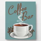 Coffee Bar Sign Fotoplatte (Vorderseite)