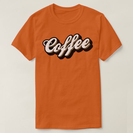 Coffee Barista Type T-Shirt (Design vorne)
