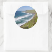 Coffee Bay Runder Aufkleber (Tasche)