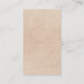 Coffee Bean Agriculture Logo Visitenkarte (Rückseite)