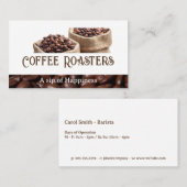 Coffee Bean Bags | Cafe Visitenkarte (Vorne/Hinten)