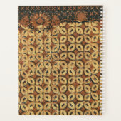 Coffee Bean Batik Art Design Planer (Rückseite)