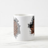 Coffee Bean Espresso Coffeine-Tasse gebrochen Kaffeetasse (Mittel)