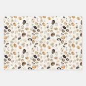 Coffee Bean Hearts Kaffee zuerst Geschenkpapier Set (Vorderseite 2)