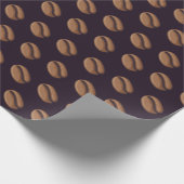 Coffee Bean Icon Geschenkpapier (Ecke)