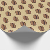 Coffee Bean Icon Geschenkpapier (Ecke)