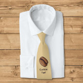 Coffee Bean Icon Krawatte