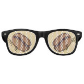 Coffee Bean Icon Partybrille (Vorderseite)