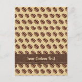 Coffee Bean Icon Postkarte (Vorderseite)