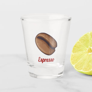 Coffee Bean Icon Schnapsglas
