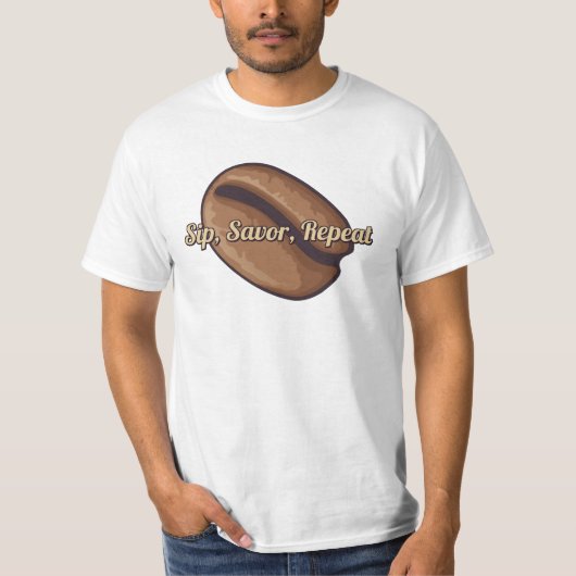 Coffee Bean Icon T-Shirt (Vorderseite)