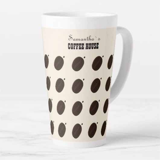 Coffee Bean Marken Geschäft Professionell Milchtasse (Rechte Ecke)