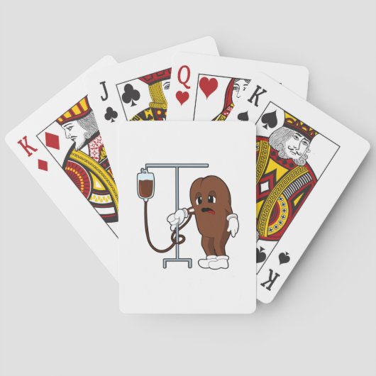 Coffee bean with Coffee pot Spielkarten (Rückseite)