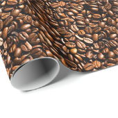 Coffee beans geschenkpapier (Rolleneckpunkt)