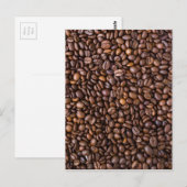 Coffee Beans! Postkarte (Vorne/Hinten)