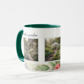 Coffee before gardening photo personal garden tasse (Vorderseite Links)