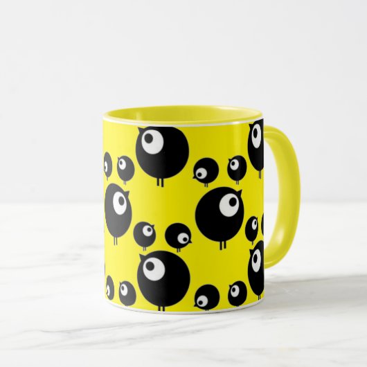 Coffee Bird Mug Tasse (VorderseiteRechts)