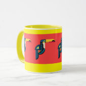 Coffee Bird Mug Tasse (Vorderseite Links)