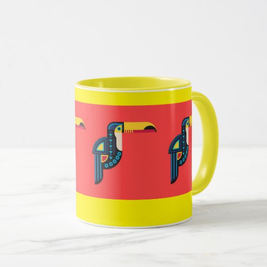 Coffee Bird Mug Tasse (VorderseiteRechts)