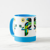 Coffee Bird Mug Tasse (Vorderseite Links)