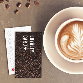 Coffee Boans Foto Coffee Shop Loyalty Card Treuekarte
