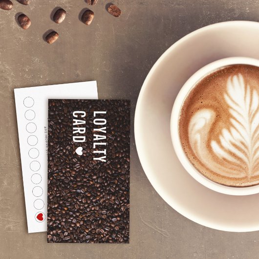 Coffee Boans Foto Coffee Shop Loyalty Card Treuekarte