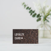 Coffee Boans Foto Coffee Shop Loyalty Card Treuekarte (Stehend Vorderseite)