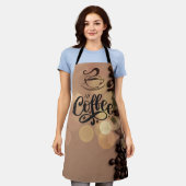 Coffee Bokeh Schürze (Getragen)