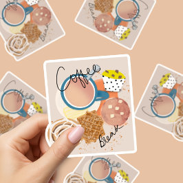 Coffee Break Aufkleber