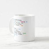 Coffee Break Coding Software Engineer Funny Kaffeetasse (Vorderseite Links)