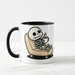 Coffee Break – Grim Reaper Dark Humor Coffee Tasse