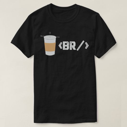 Coffee Break Software Developer Computer Coding Co T-Shirt (Design vorne)