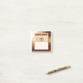 "Coffee Break" Sticknotes Post-it Klebezettel (Auf Schreibtisch)