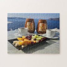 Coffee, breakfast, and a view Puzzle