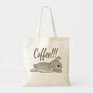 Coffee bunny  tragetasche