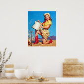 Coffee Button Up Poster (Küche)